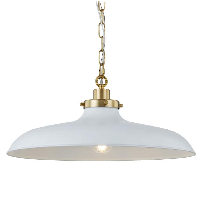 Mary Beth Pendant Light, White