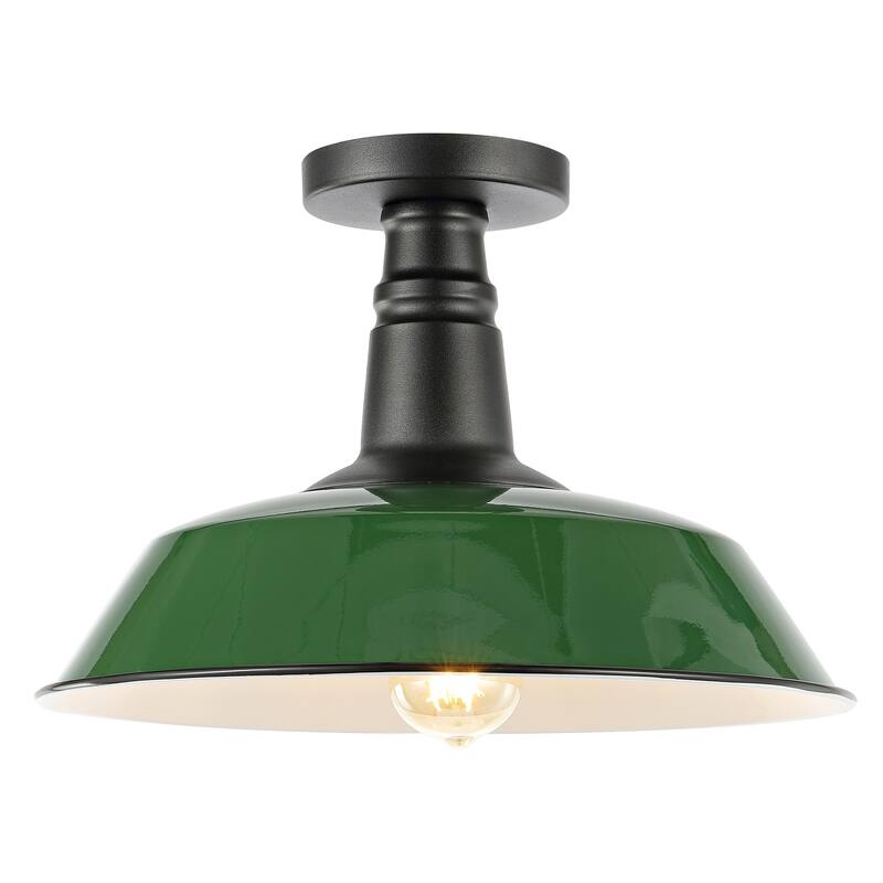 Cassidy 14" LED Semi-Flush Mount, by JONATHAN Y