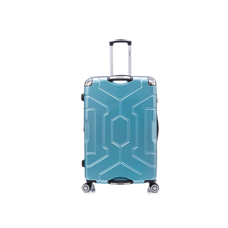 3 Piece Technology PC Hardshell Lightweight Durable Suitcase with Rotating Wheels and Adjustable Ergonomic Telescopic Handle