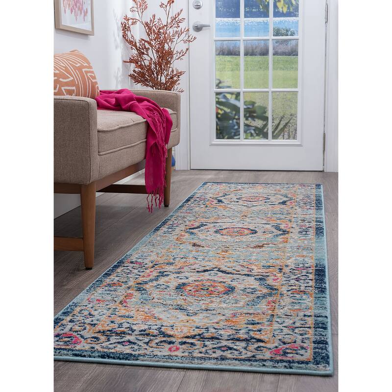 Jade Global Medallion Indoor Area Rug