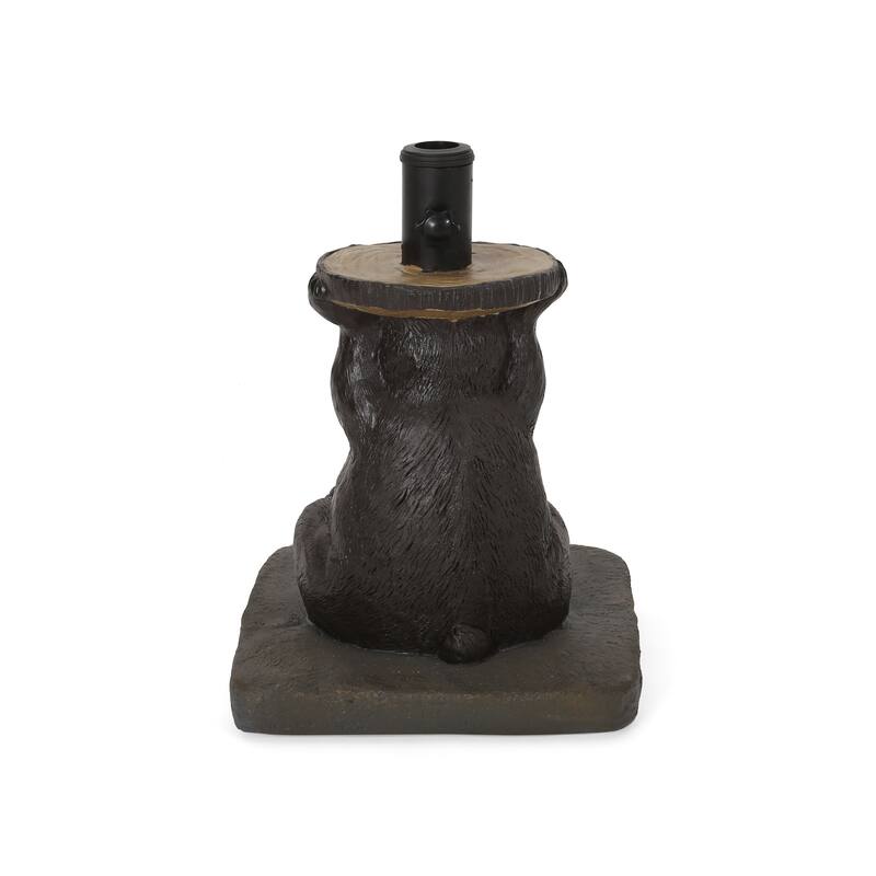Roomfitters Rabbit/Bear/Elephant Umbrella Base, Decorative Heavy-Duty Patio Stand