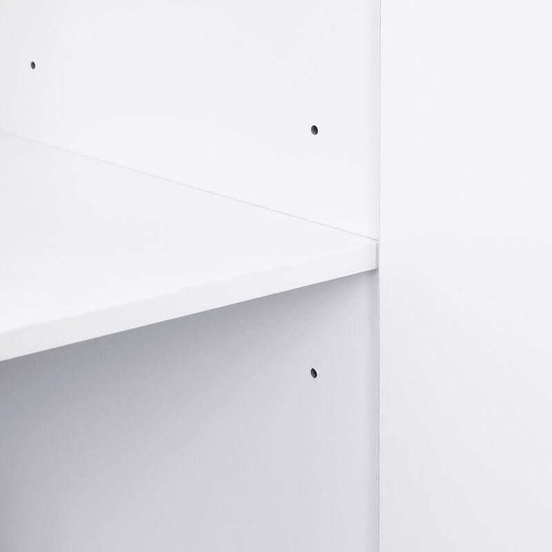 Glossy TV Stand with Spacious Storage