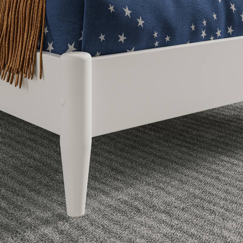 Pasadena Solid Wood Low Profile Platform Bed