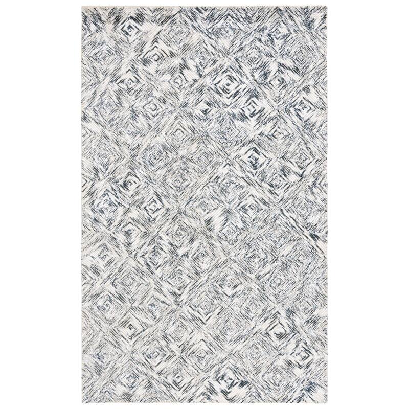 SAFAVIEH Handmade Soho Deja Modern Rug - 6' x 9' - Ivory/Green