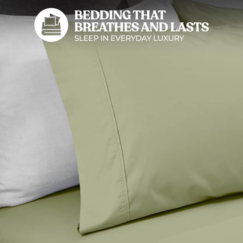 Superior 600 Thread Count Cotton Blend Sheet Set