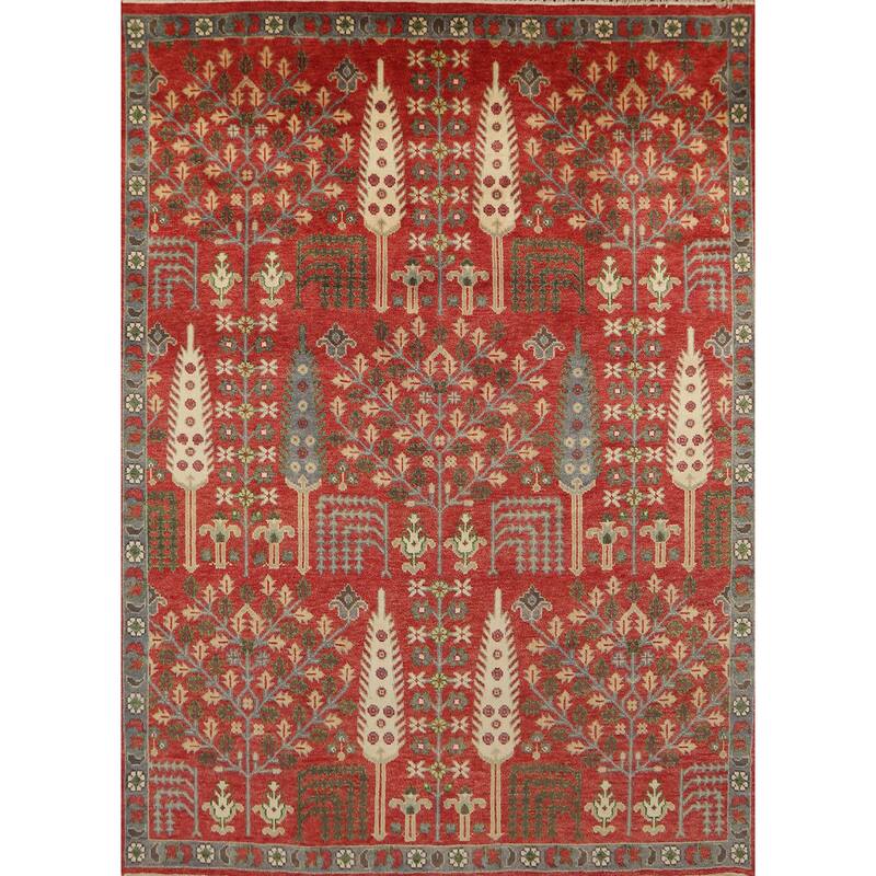 Heriz Serapi Indian Rug Handmade Wool Carpet - 7'11" x 9'8"