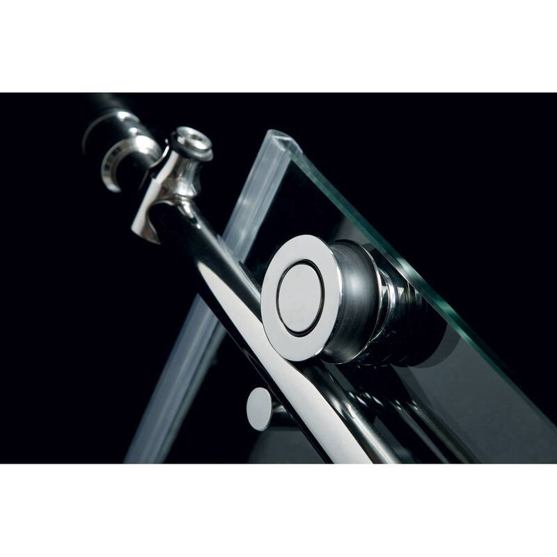 DreamLine Enigma-X 34 1/2 in. D x 48 3/8 in. W x 76 in. H Sliding Shower Enclosure - 34.5" x 44.38" - 48.38"