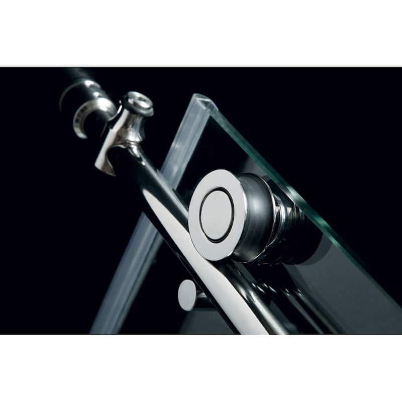 DreamLine Enigma-X 34 1/2 in. D x 60 3/8 in. W x 76 in. H Sliding Shower Enclosure - 34.5" x 56.38" - 60.38"