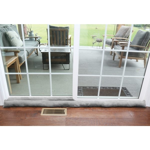 Shop Home District Sliding Door Draft Dodger Weighted Patio Door