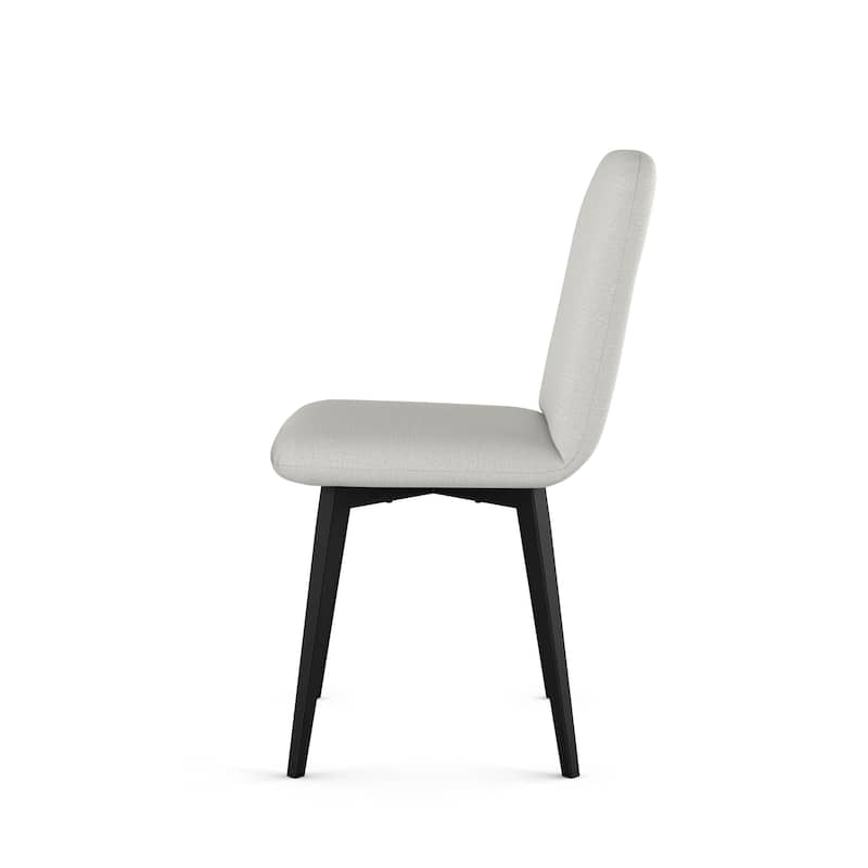 Amisco Betty Upholstered Dining Chair with Metal Legs