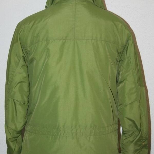 Shop Ll Bean Green Small Petite Coat Primaloft Zip Up Winter