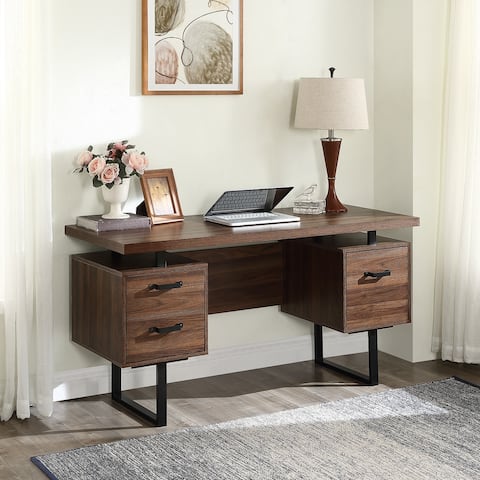 Nestfair Home Office Computer Desk with Drawers