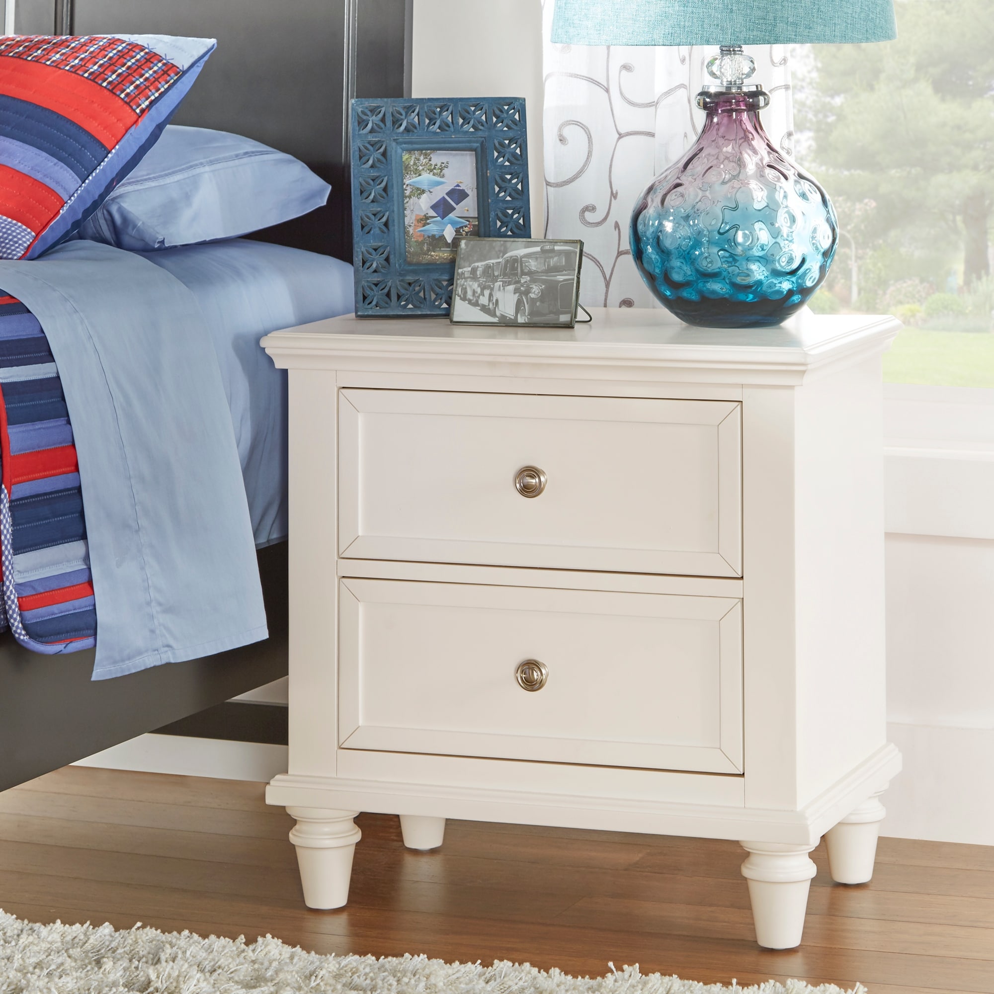 iNSPIRE Q Junior Preston 2-drawer Side Table Nightstand