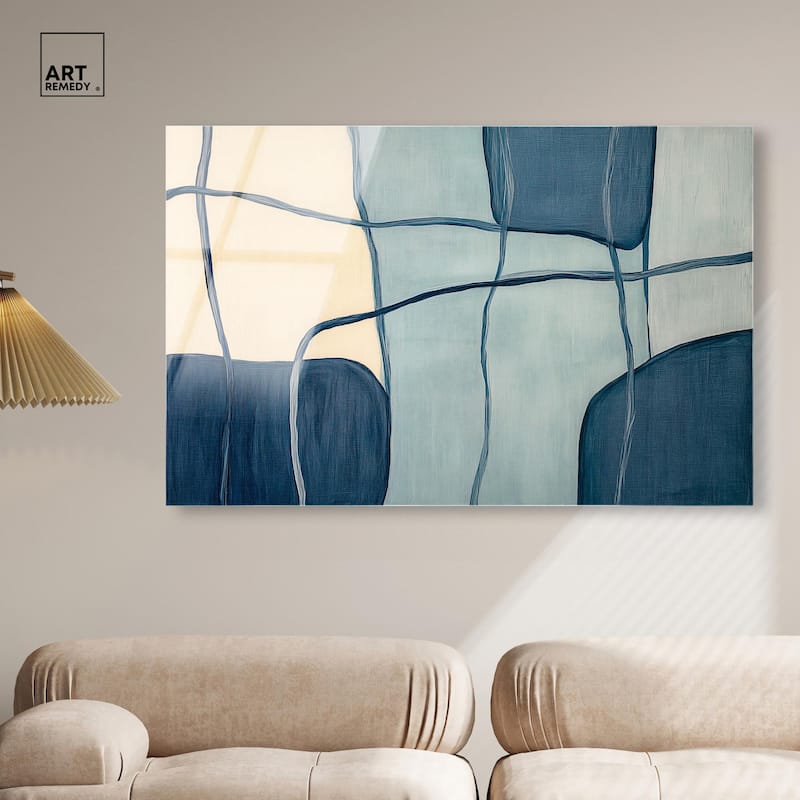 Convergence Acrylic by Art Remedy, Ready to Hang