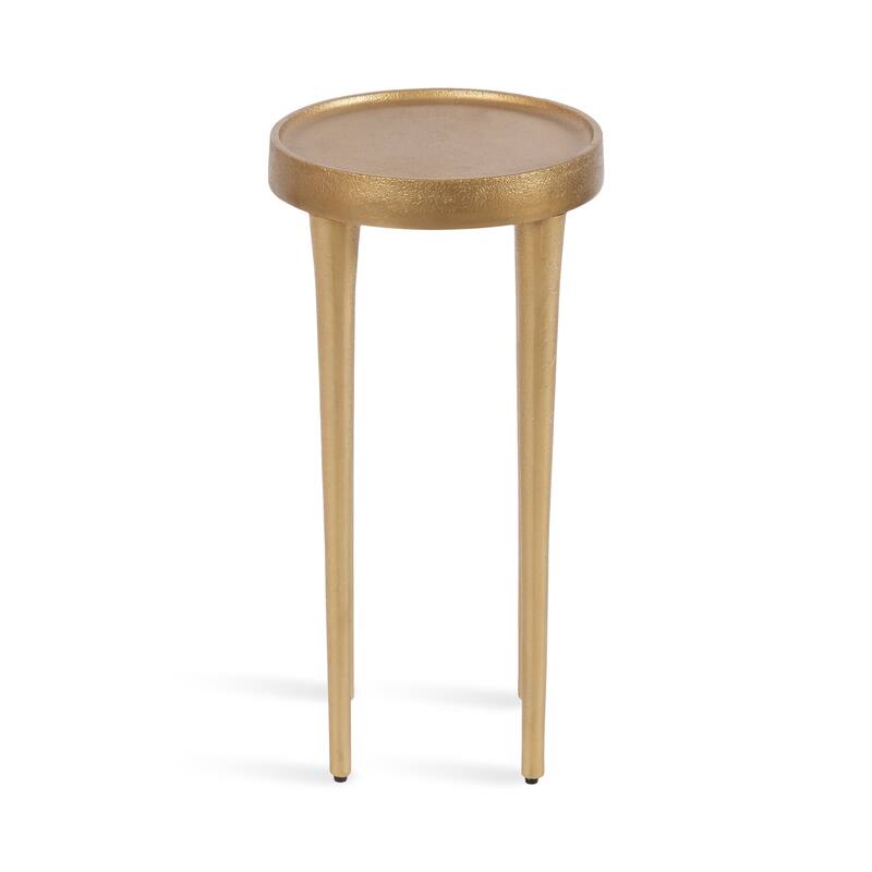 Kate and Laurel Rava Metal Drink Table