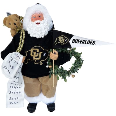 NCAA 12"University of Colorado Proud Santa