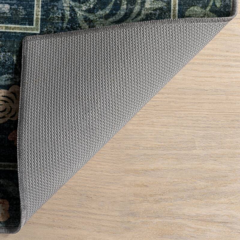 Nuloom Valley Floral Washable Area Rug