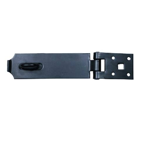 Black Wrought Iron Hasp Lock Rust Resistant Antique Hasp Latches Safety Padlock Clasps Renovators Supply