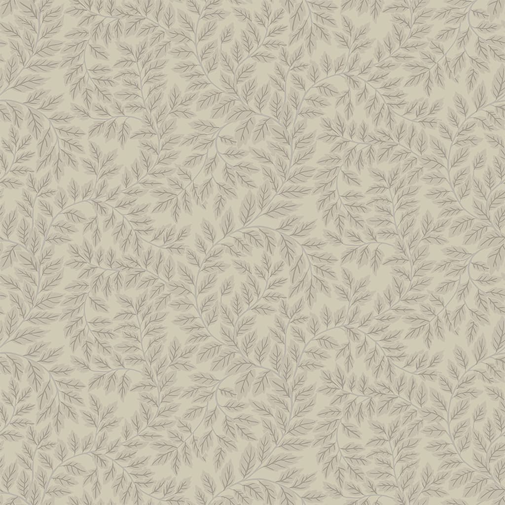 A-Street Prints Lindlov Taupe Leafy Vines Wallpaper