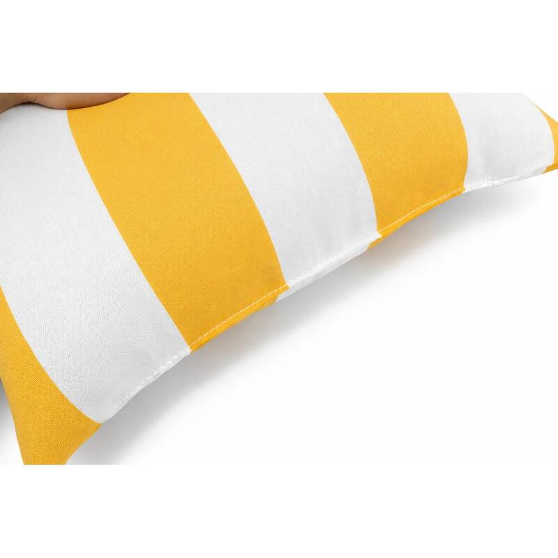 2 Pack Outdoor Throw Pillows,Waterproof & Fade-Resistant Patio Cushions-Soft & Comfortable Decorative Pillow Covers(18"x18")