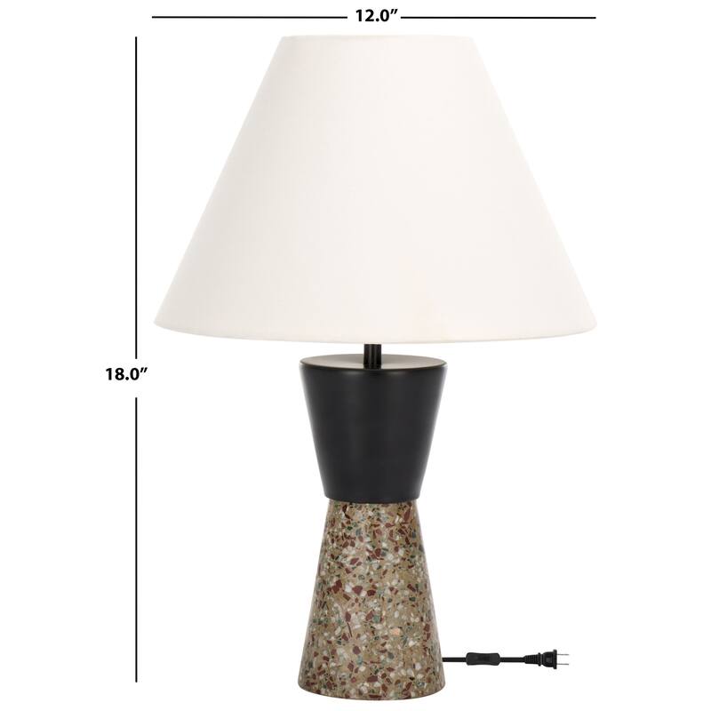 SAFAVIEH Lighting Callie 18-inch Table Lamp - 12"W x 12"D x 18H
