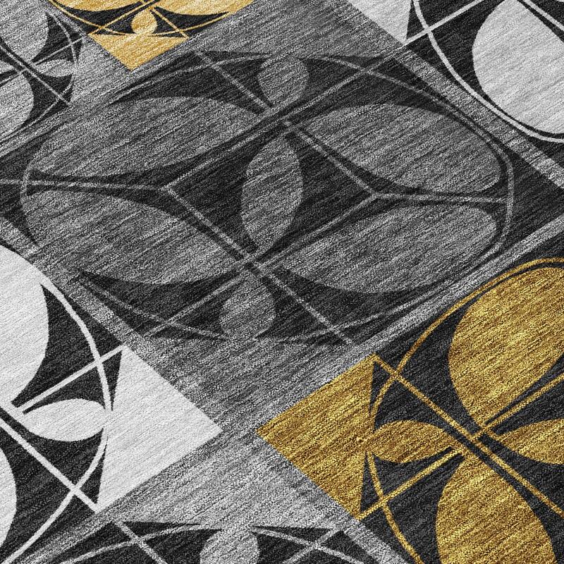 Machine Washable Indoor/ Outdoor Patch Lupton Chantille Rug