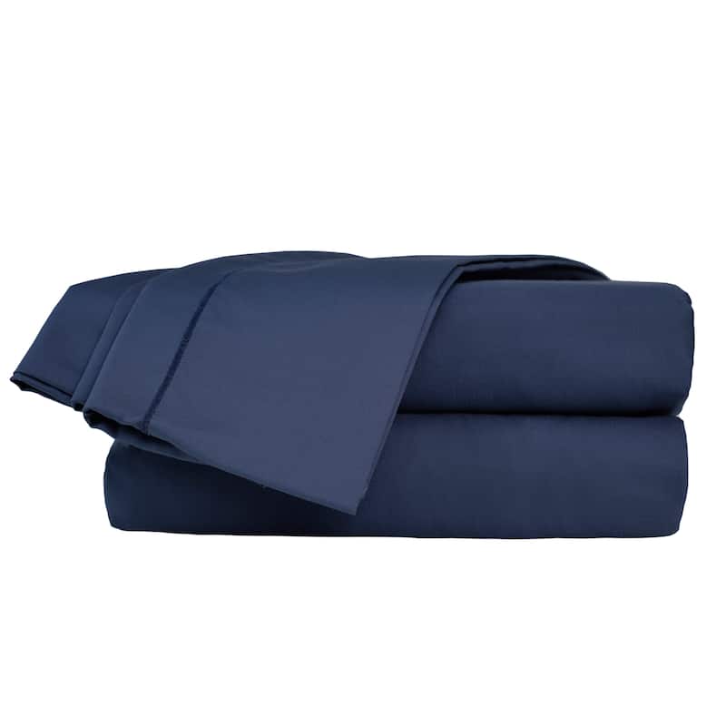 Martex Supima Cotton 700 Thread Count Sheet Set - Queen - Blue Indigo
