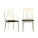 Option Slat Back Antique White