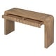 preview thumbnail 22 of 48, 54.3" Rustic Console Table with Fluted Drawers for Entryway or Living Room
