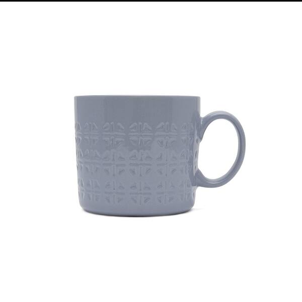 Shibori Blues 4-Pack Ceramic Stoneware Coffee/Tea Mugs 12 oz. - Bed Bath &  Beyond - 40159144