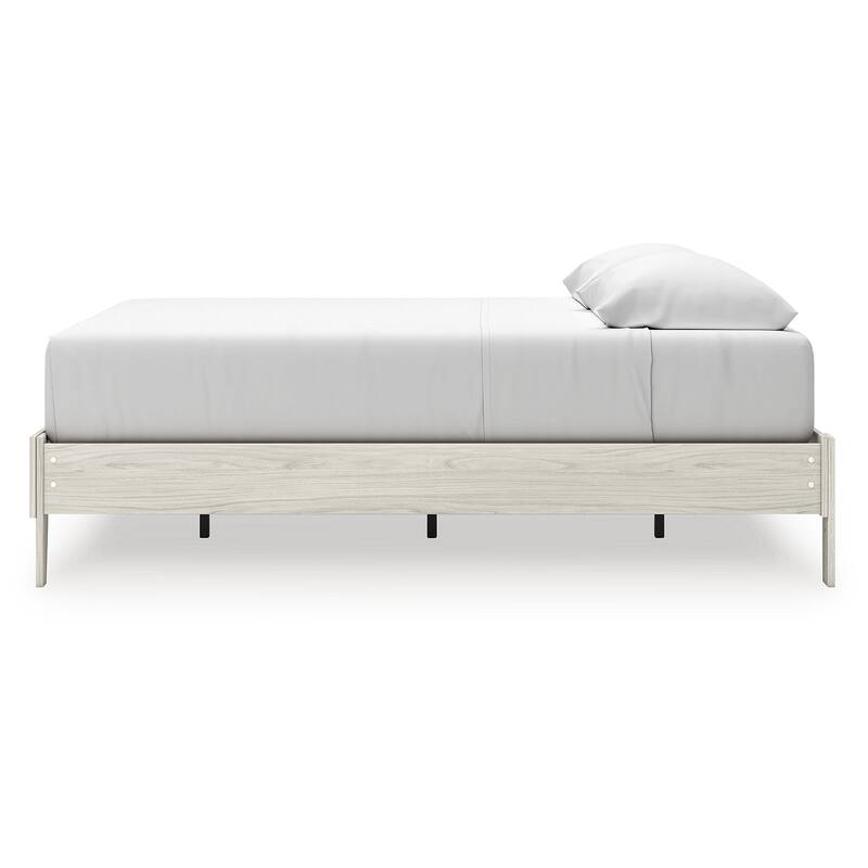Signature Design by Ashley Socalle White King Platform Bed