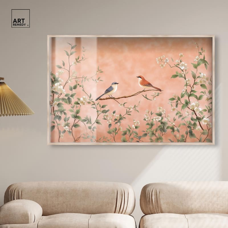 Perch in the Trees Shadowbox by Art Remedy