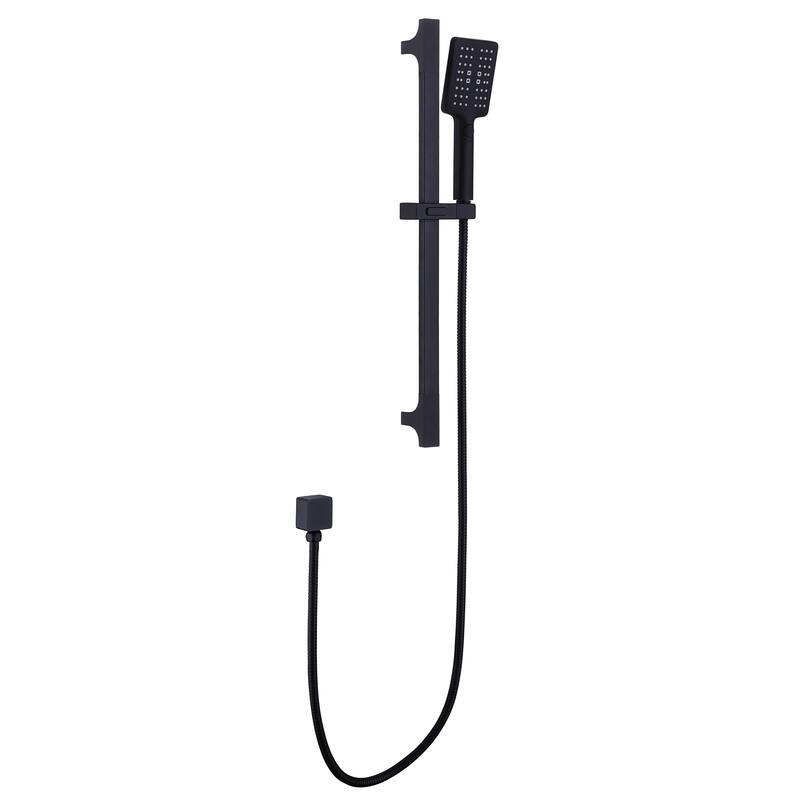 3-Function Wall Mounted Multi-Function Handheld Shower with Slide Bar