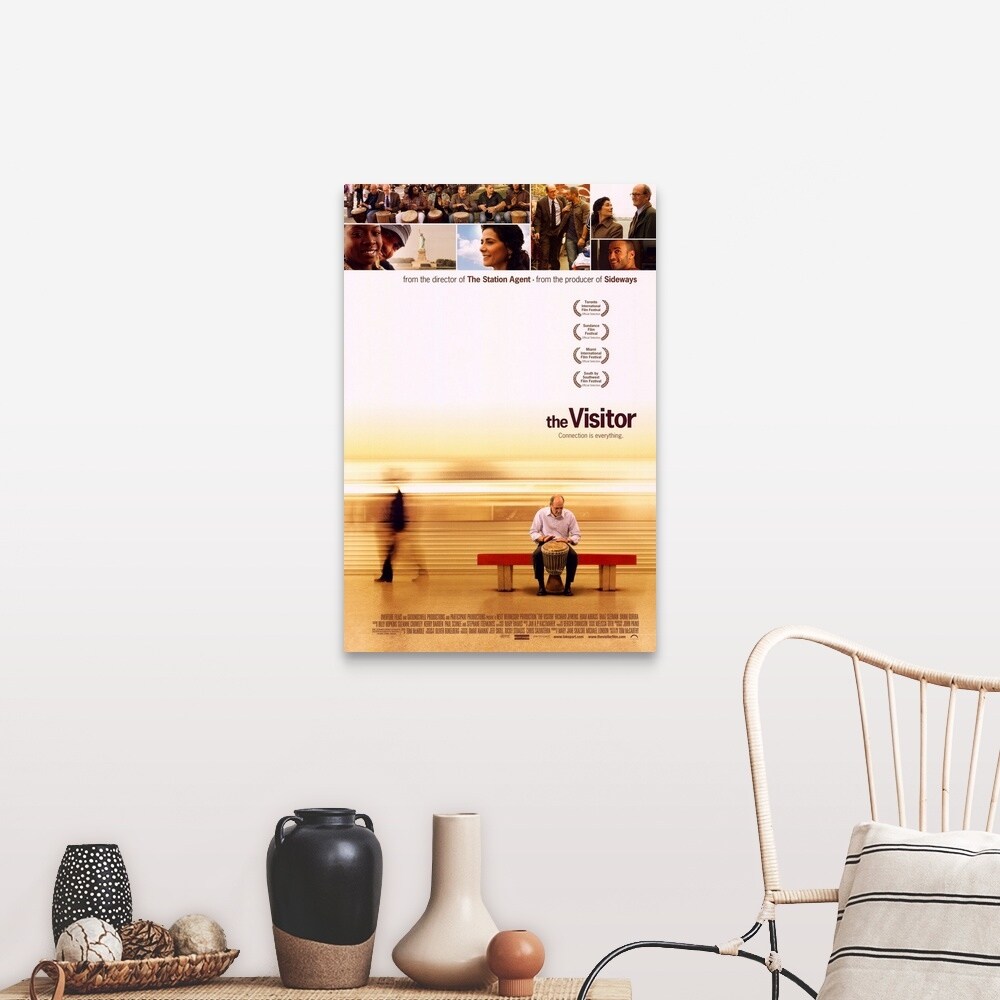 Shop The Visitor Movie Poster Canvas Wall Art Overstock 24131233
