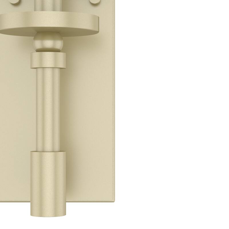 Hunter Briargrove 1 Light Wall Sconce with Shade - Geometric, Transitional