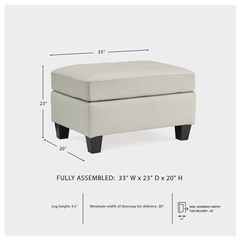 Signature Design by Ashley Genoa Ottoman