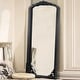 preview thumbnail 50 of 66, Arched Full-Length Solid Wood Carving Floor Mirror