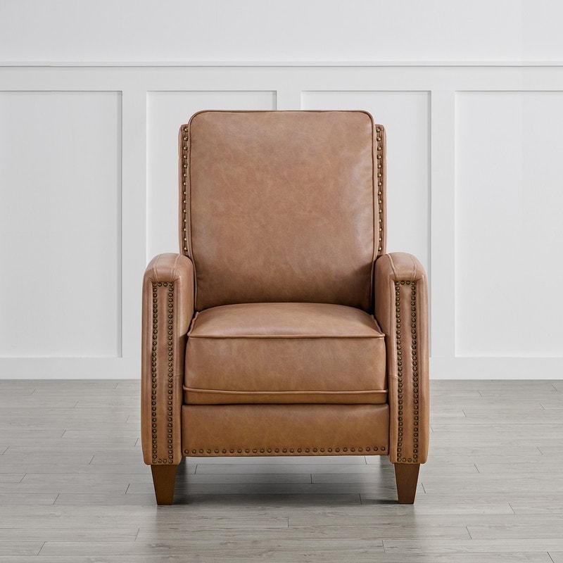 Alston Push Back Recliner Chair with Nailhead Trims for Living Room Bed Bath Beyond 40758221