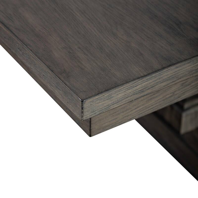 Westfield Havana Brown Optional 7 Piece Trestle Table Set