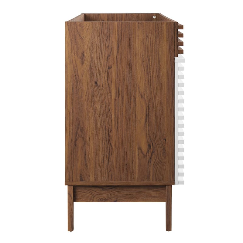 Render 48" Single Sink Compatible (Not Included) Bathroom Vanity Cabinet