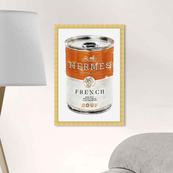 Oliver Gal 'French Luxe Soup' Fashion and Glam Framed Wall