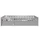 preview thumbnail 46 of 54, Wooden Children's Floor Bed Frame with Super High Security Barrier and Door, Box Spring Required