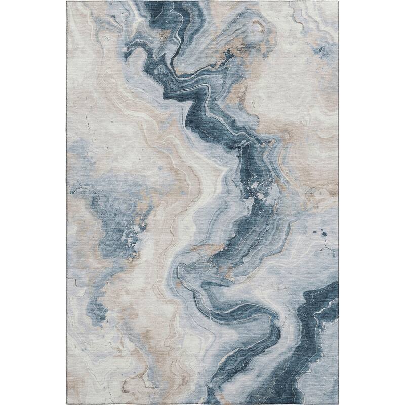Premium Washable Super Soft Abstract Chic Mayfield Rug