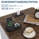 preview thumbnail 2 of 6, Modern Farmhouse Nightstand Set of 2 with Charging Station, 2 Drawer Rustic Bedside Table with USB Ports & Outlets