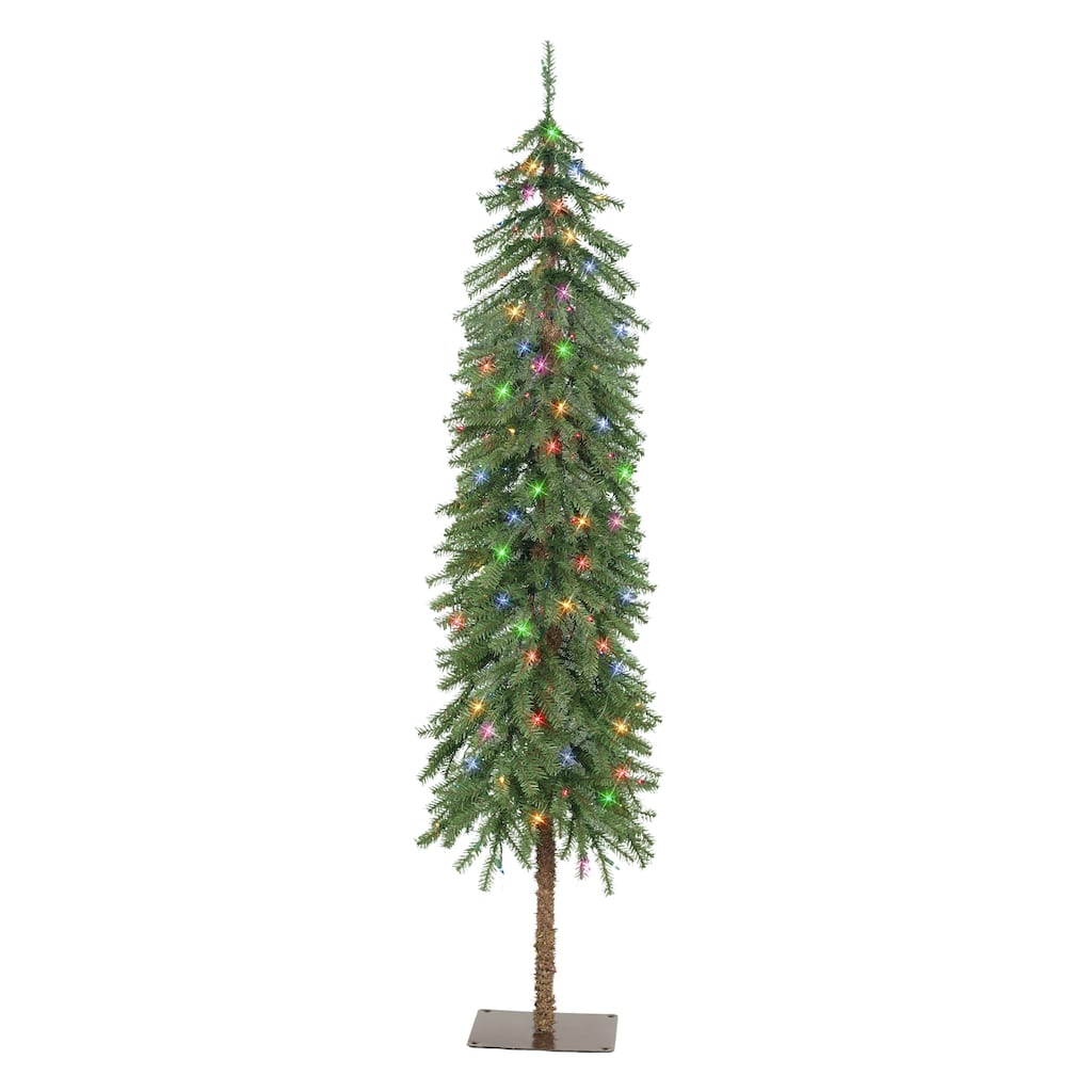 Puleo International 5 ft. Pre-Lit Alpine Artificial Tree
