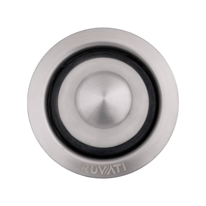 Ruvati Kitchen Sink Garbage Disposal Flange with Basket Strainer and Stopper - Stainless Steel - RVA1042ST