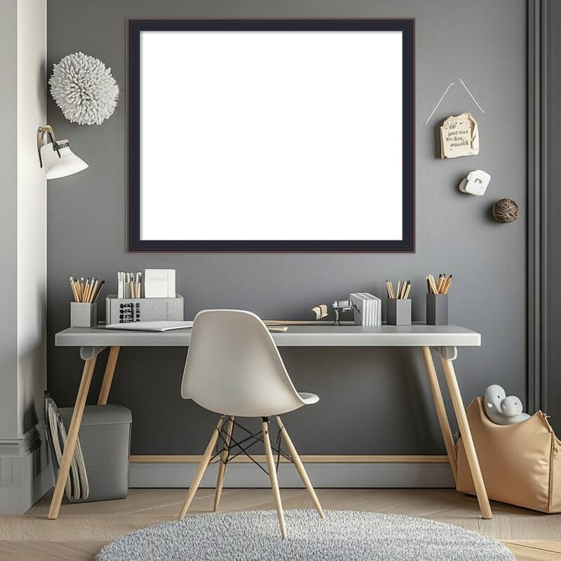 Havana Black Bronze Framed Dry Erase Magnetic Board