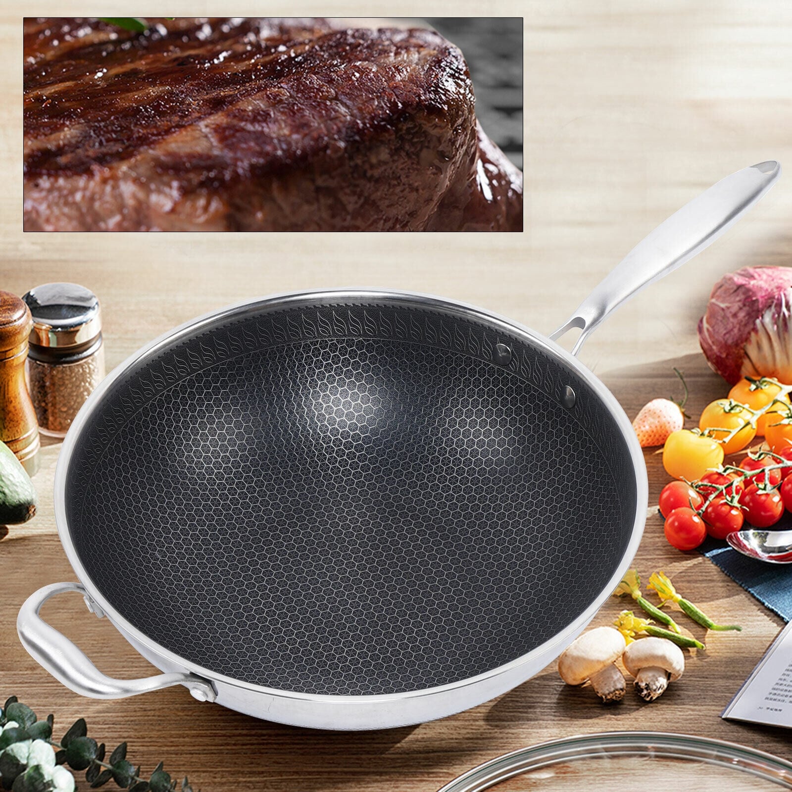 https://ak1.ostkcdn.com/images/products/is/images/direct/a39bc263503b4f7eb0cc6c356065a44c4e40564c/14-Inch-Stainless-Steel-Wok-Honeycomb-Frying-Pan-With-Glass-Lid.jpg