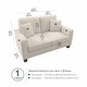preview thumbnail 29 of 36, Stockton 61W Loveseat by Bush Furniture