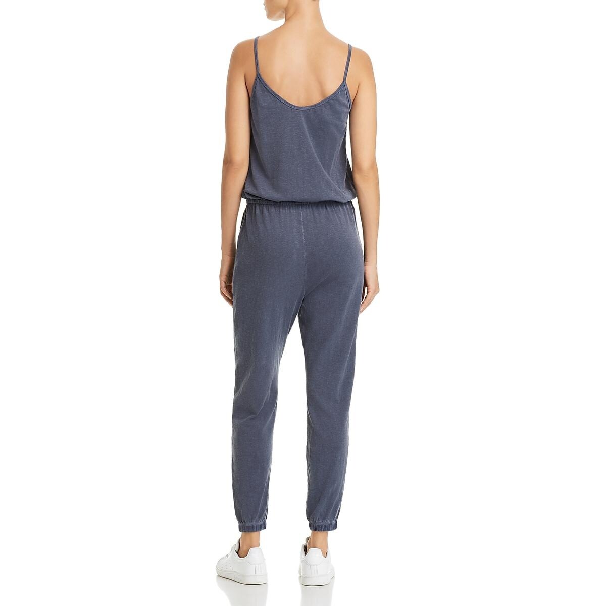 sundry sleeveless knit jumpsuit